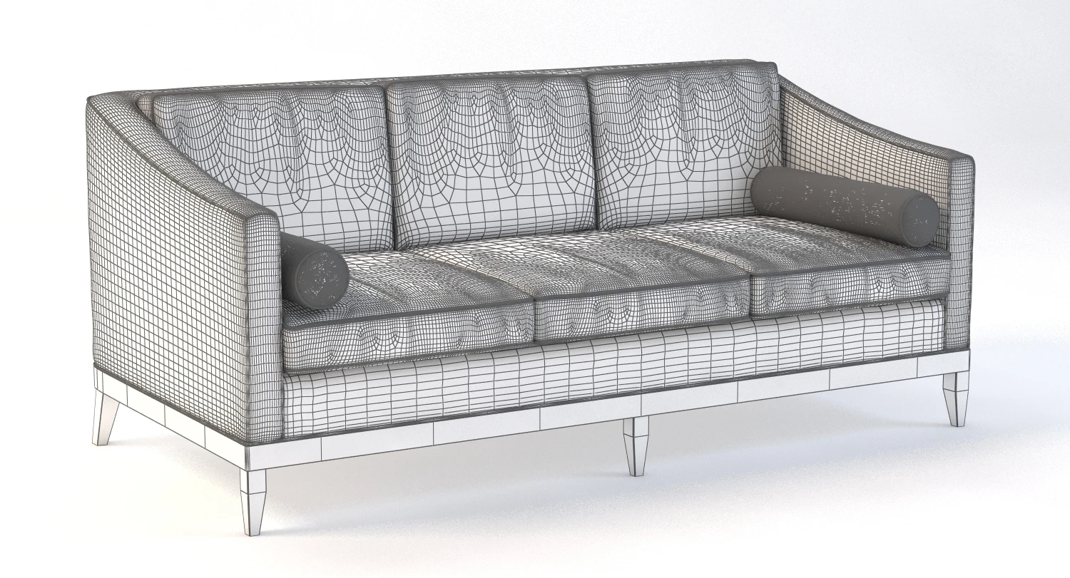 Danner Sofa 3D Model_011