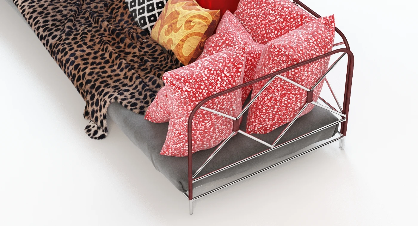 Day Bed 3D Model_05