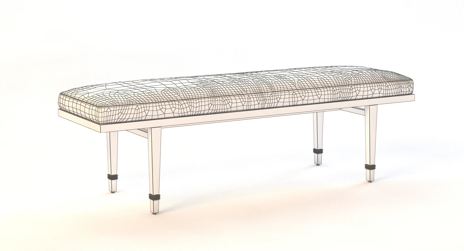 Bolier Classic Bench 90010 3D Model_013