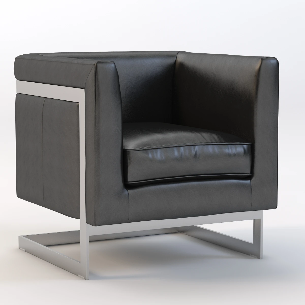 Detail Sunpan Soho Armchair 3D Model_01