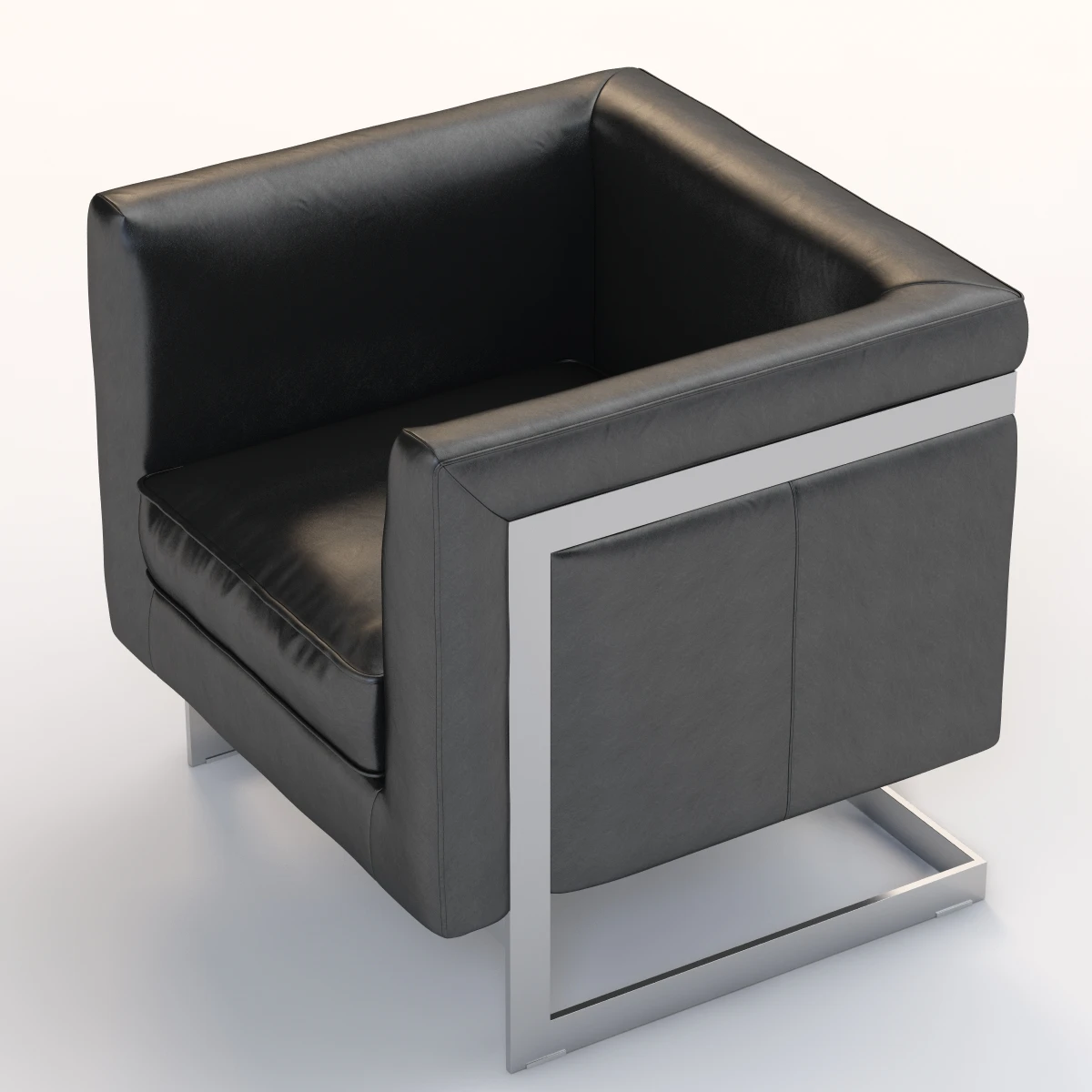 Detail Sunpan Soho Armchair 3D Model_06