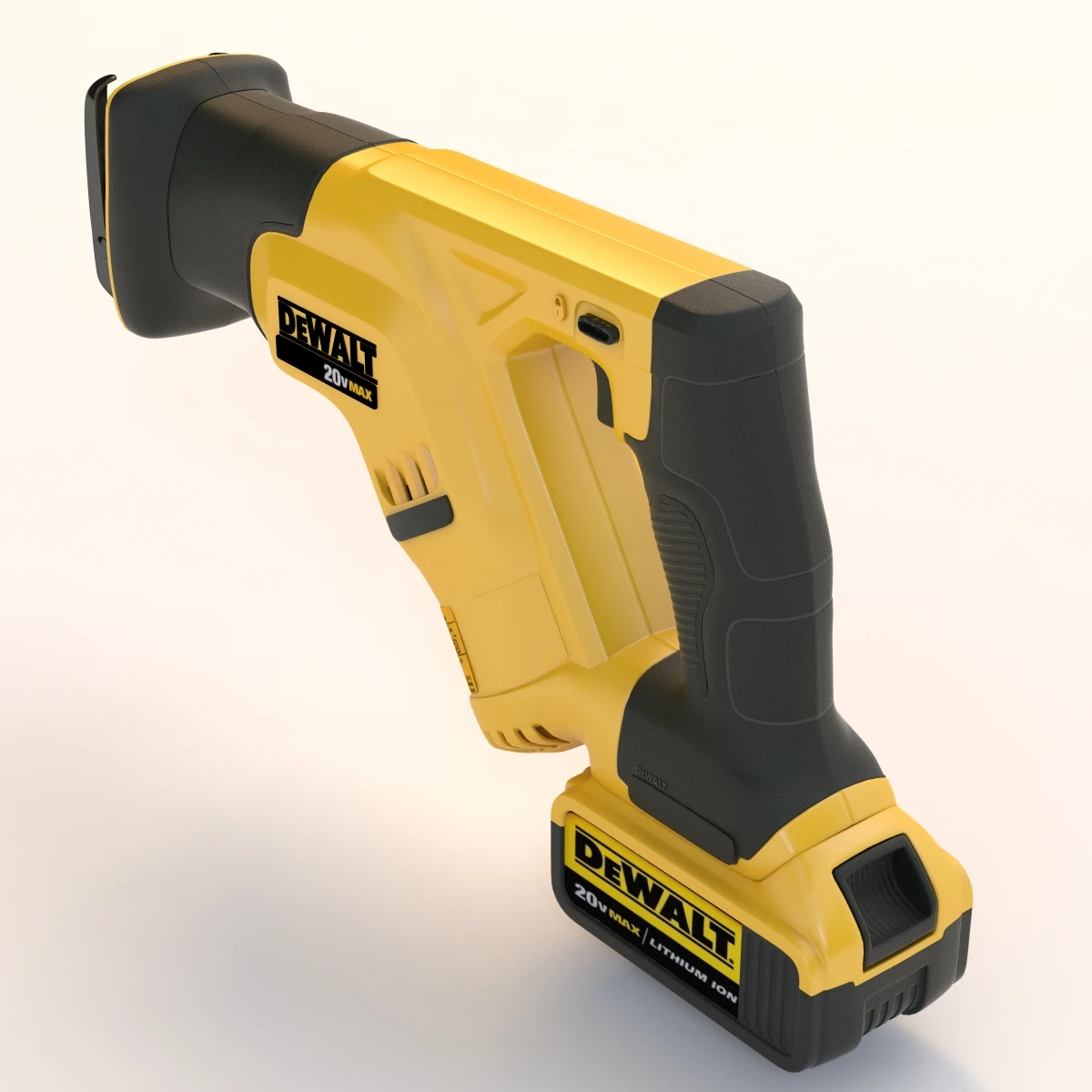 Dewalt 20-Volt Compact Reciprocating Saw 3D Model_05