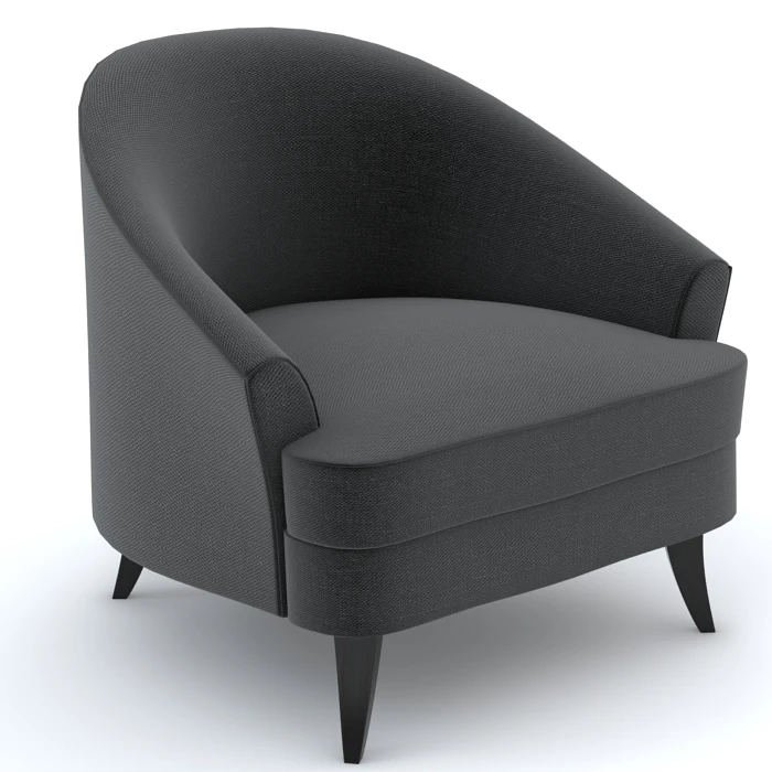 Bolier Classic Club Chair 92019 3D Model_01
