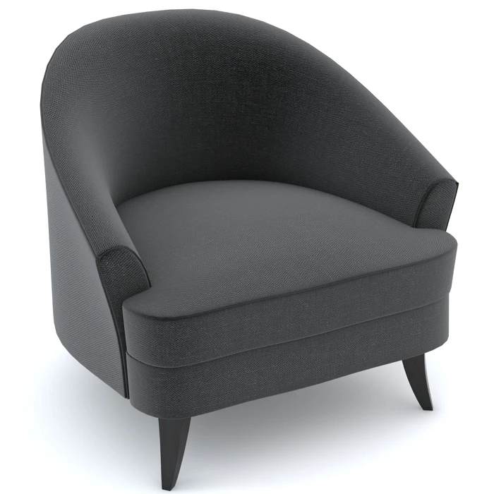 Bolier Classic Club Chair 92019 3D Model_04
