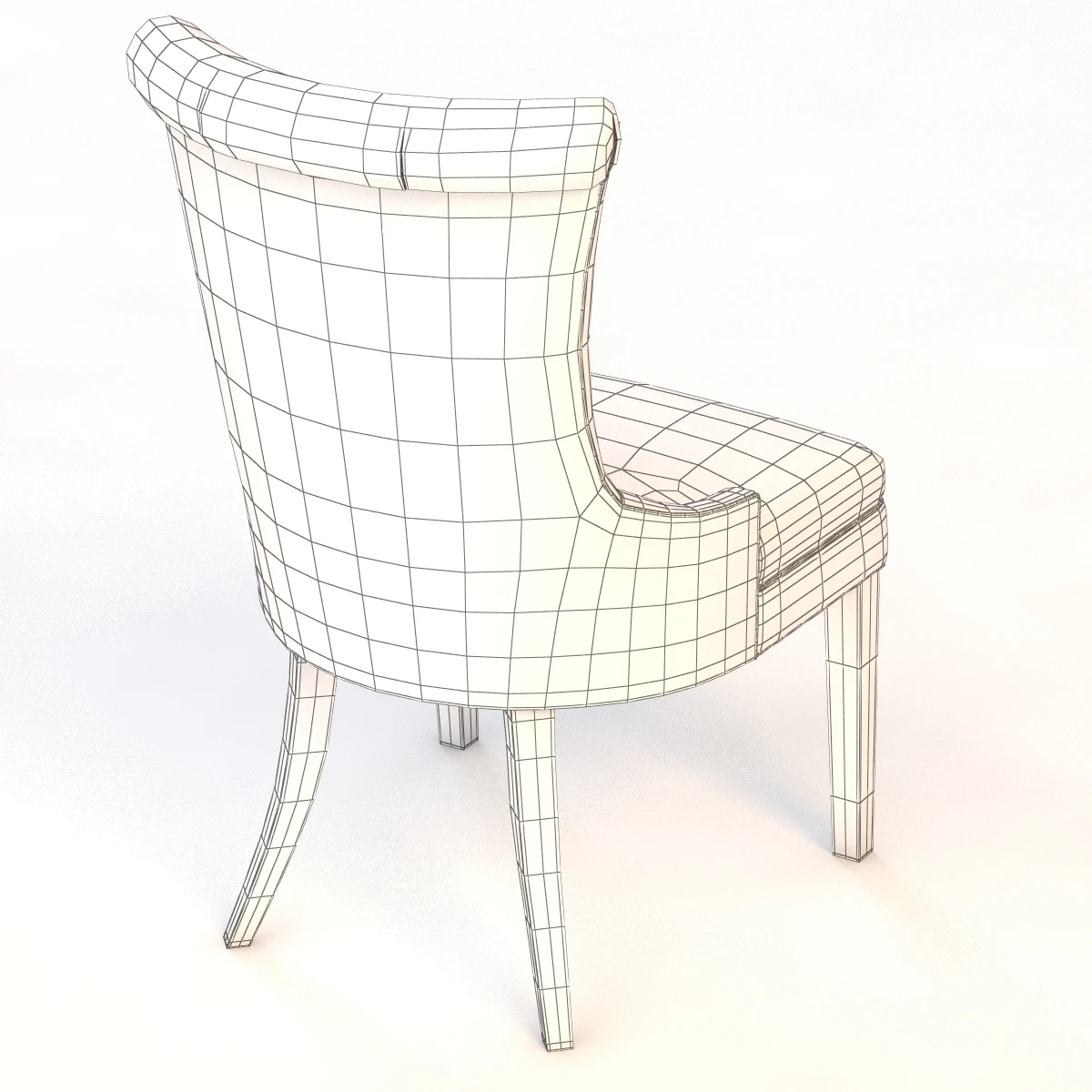Bolier Classics Side Chair 90019 3D Model_011
