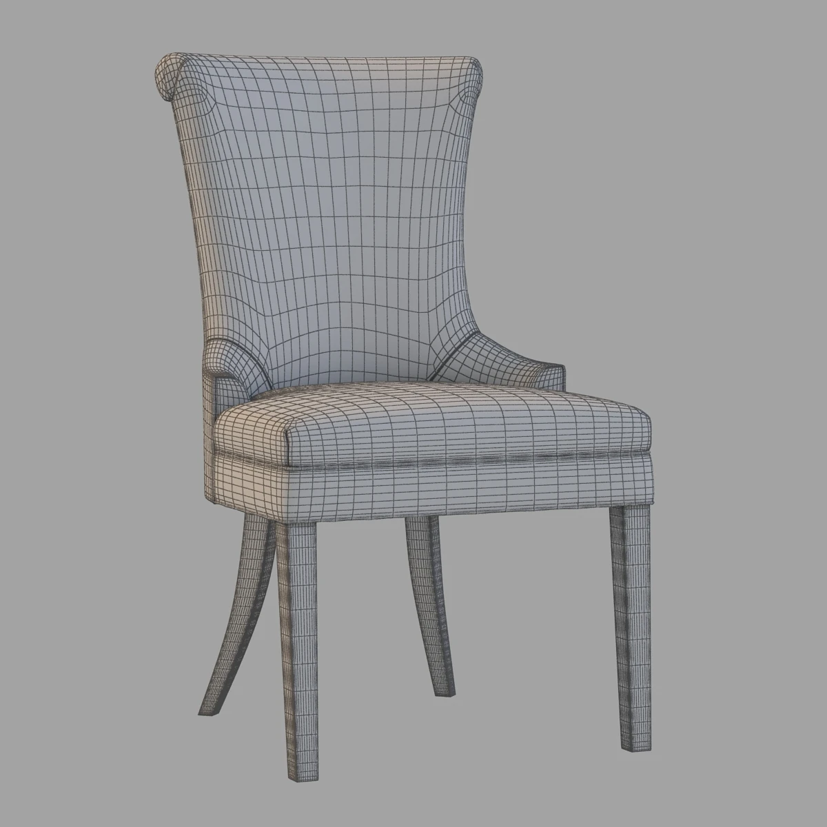 Bolier Classics Side Chair 90019 3D Model_09