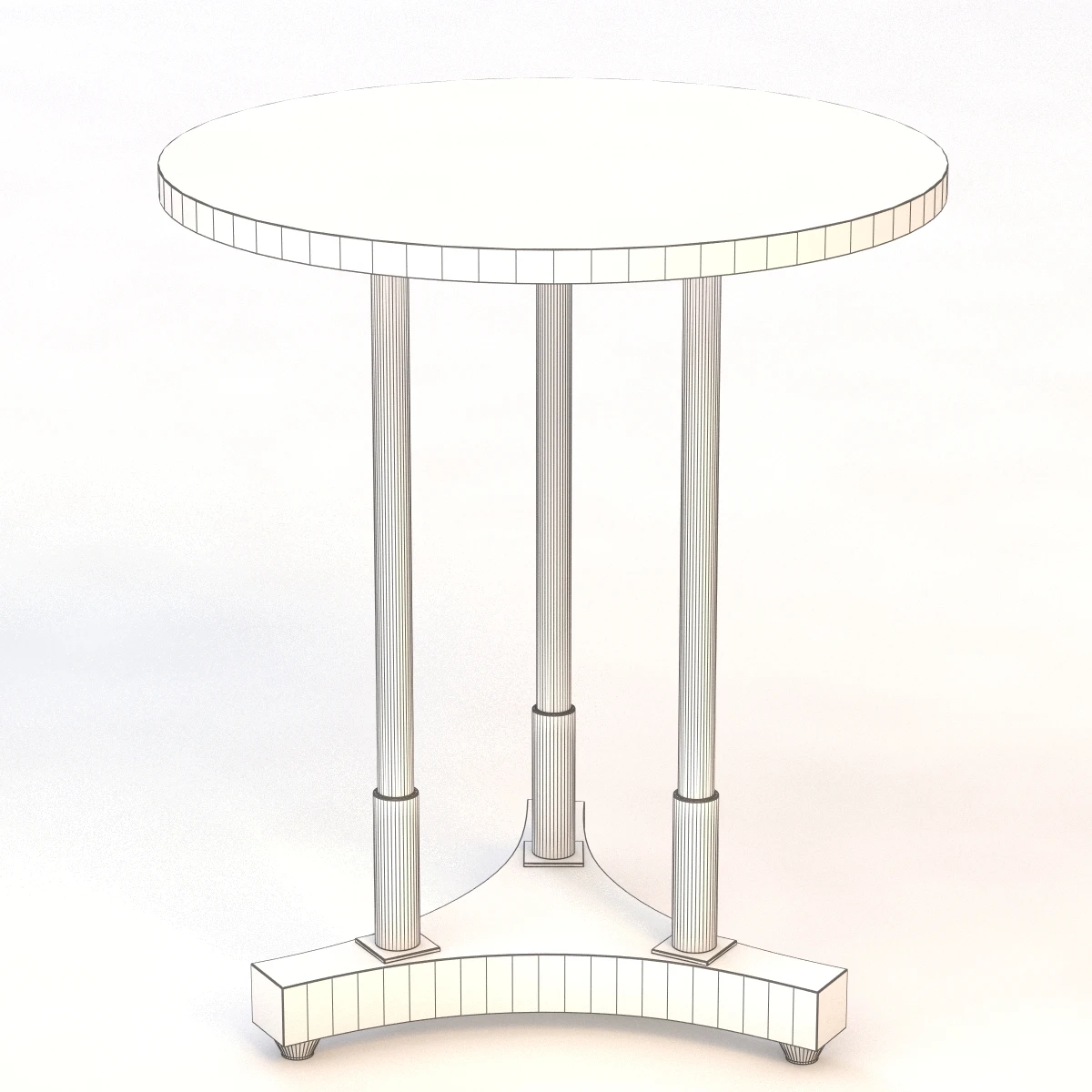 Bolier Classics Spot Table 93009 3D Model_011