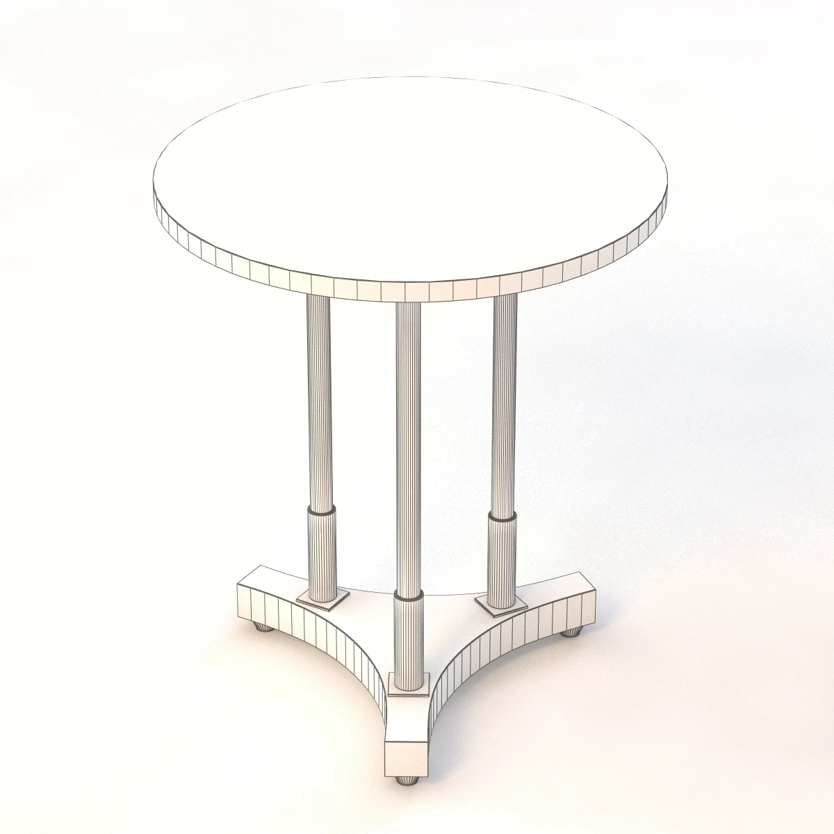 Bolier Classics Spot Table 93009 3D Model_010
