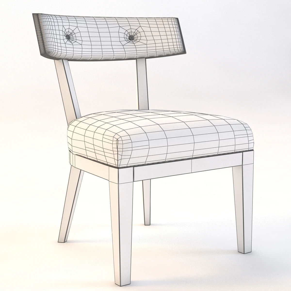 Bolier Domicile Crescent Dining Chair 3D Model_09