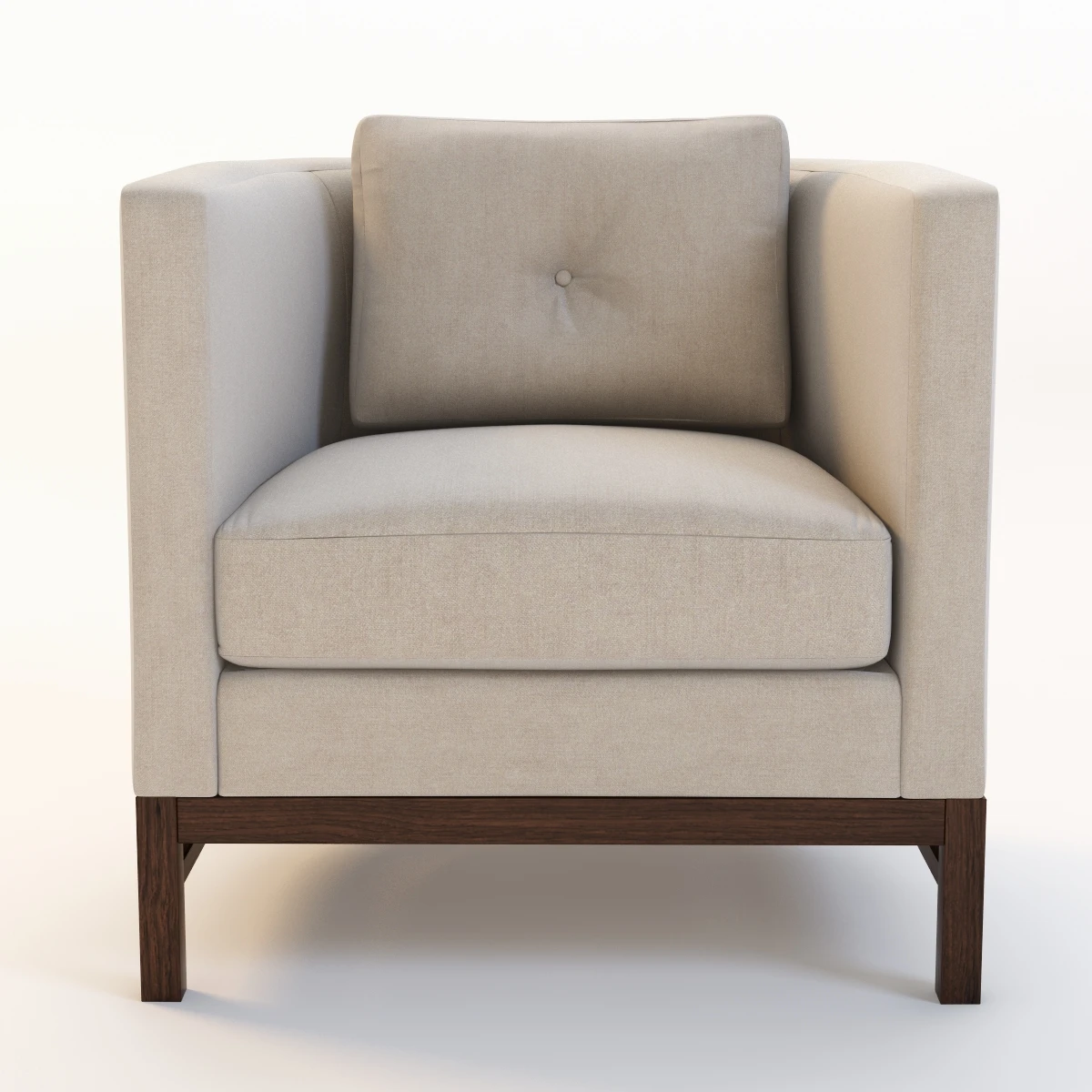 Bolier Domicile Curved Back Lounge Chair 62035 3D Model_08