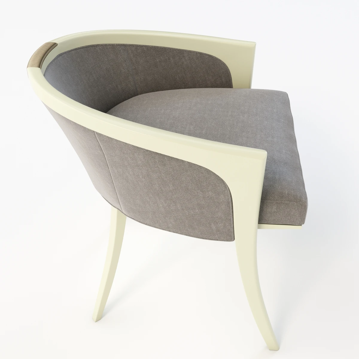 Diana Vanity Chair 3D Model_03