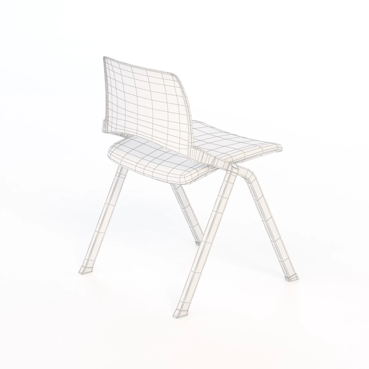 LAKENDO SOFT Stackable folding chair by Diemmebi 3D Model_012