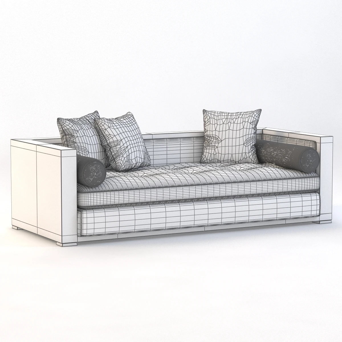 Divan Sofa 3D Model_09