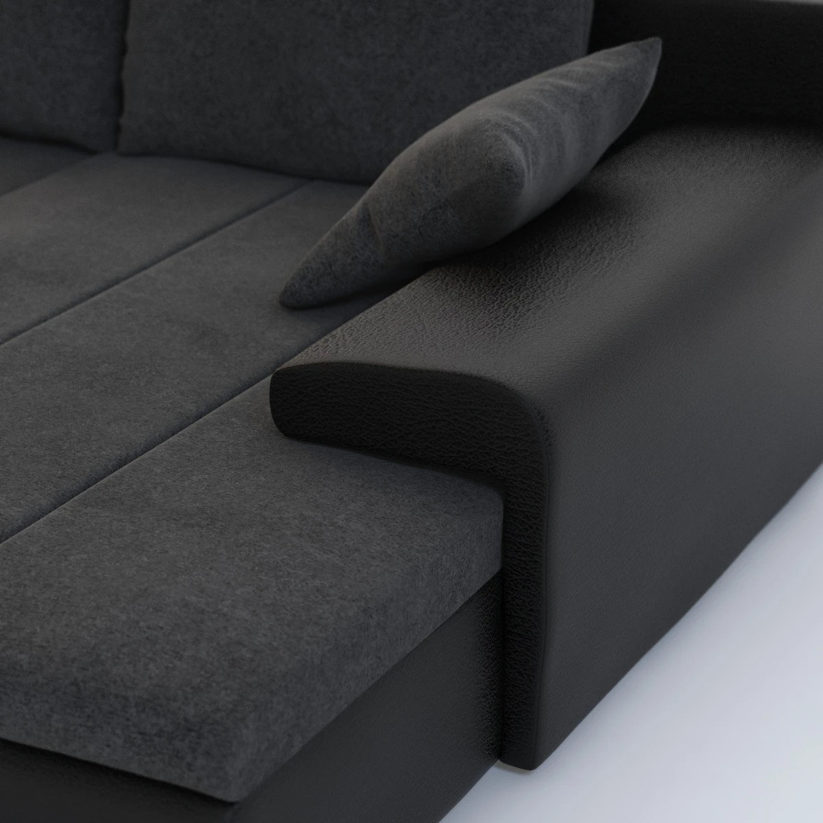 Dolfin L Kanap Sofa 3D Model_07