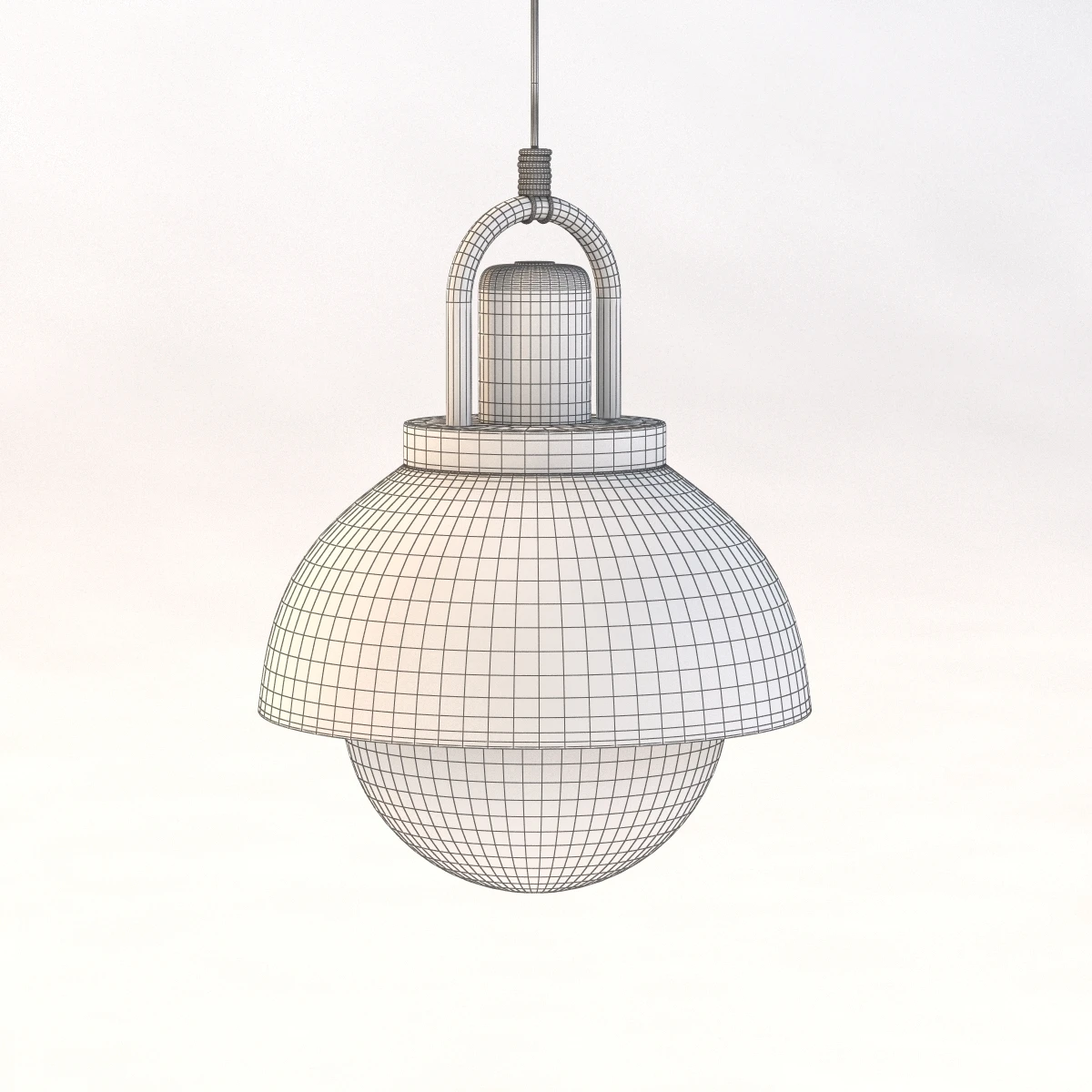 Dome Arc Pendant 3D Model_08
