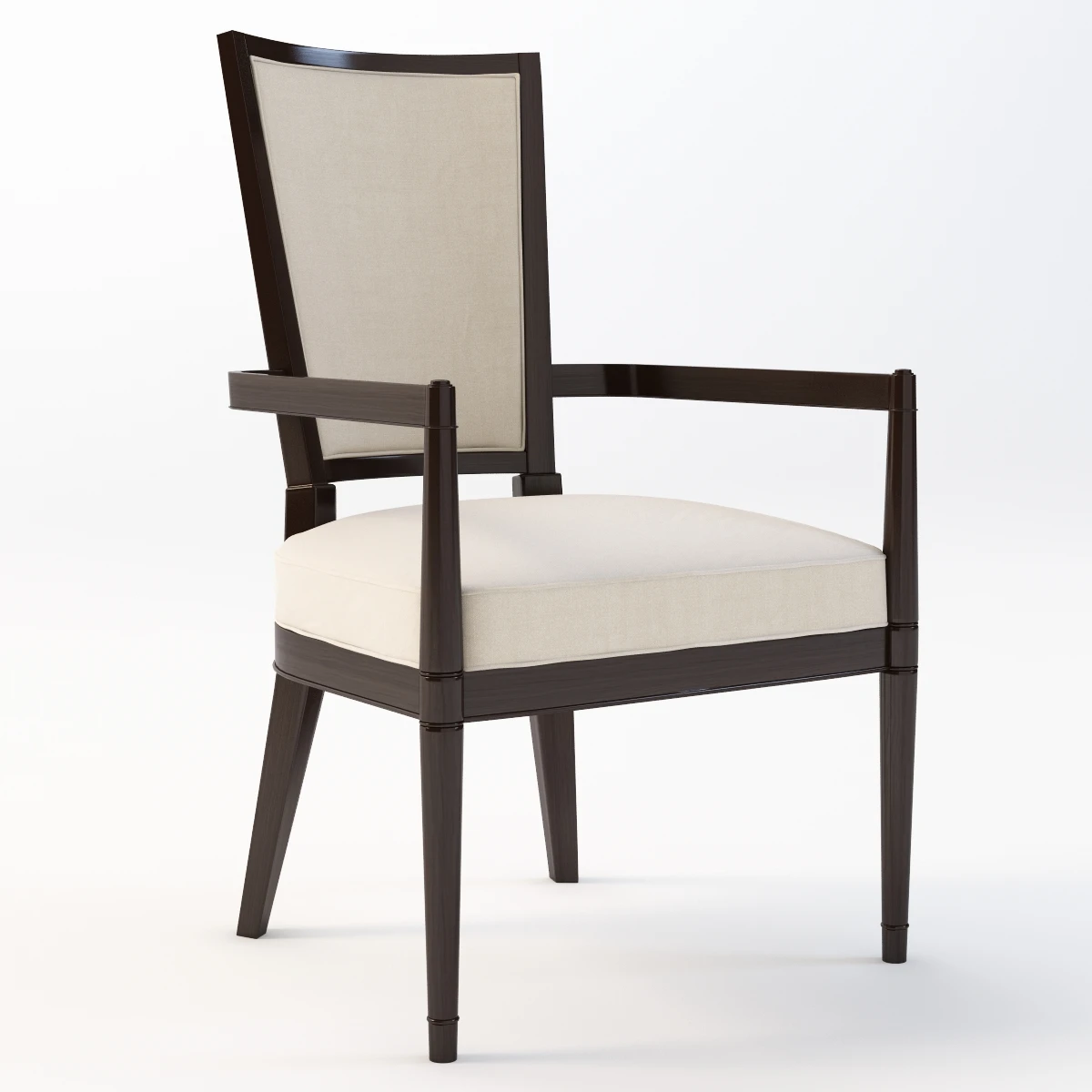 Bolier Modern Luxury Arm Chair 90015 3D Model_01