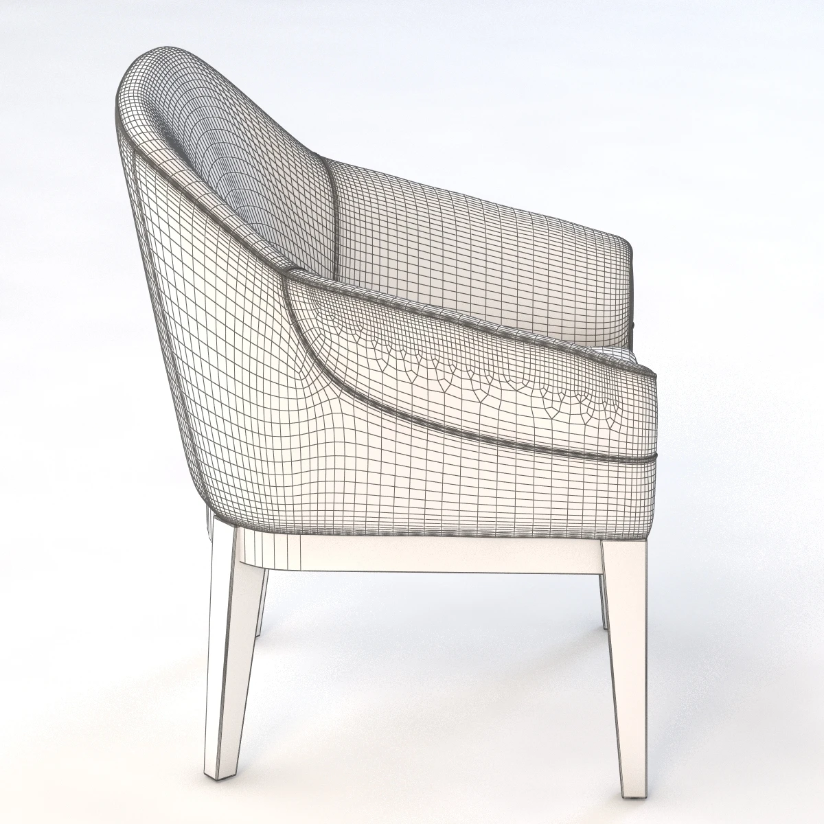 Dorian Armchair 3D Model_010