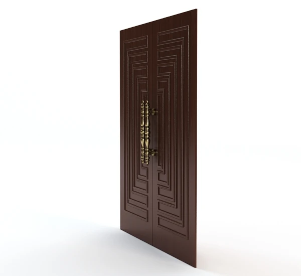 Double Door 3D Model_04