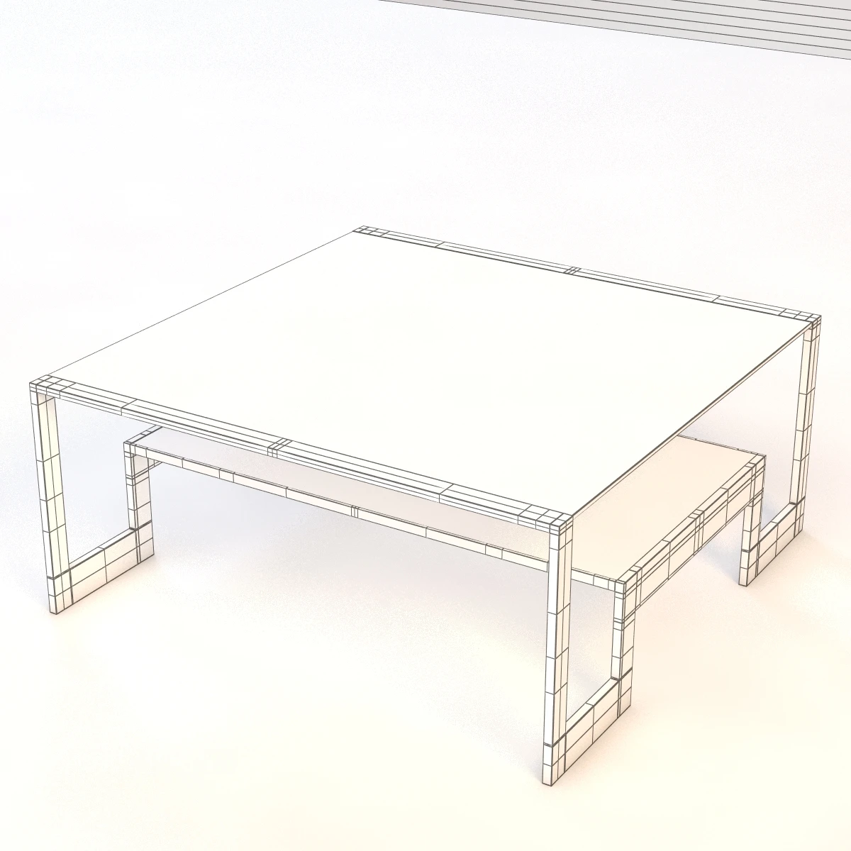 Bolier Modern Luxury Metal Cocktail Table 93018 3D Model_010