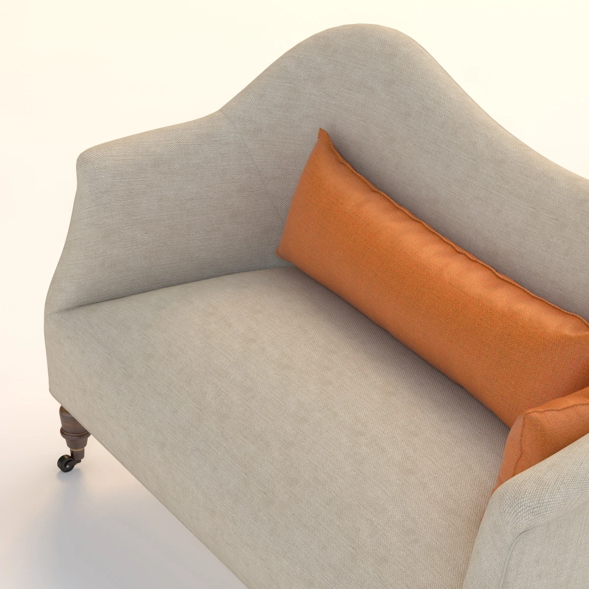 Dromedary Loveseat 3D Model_06