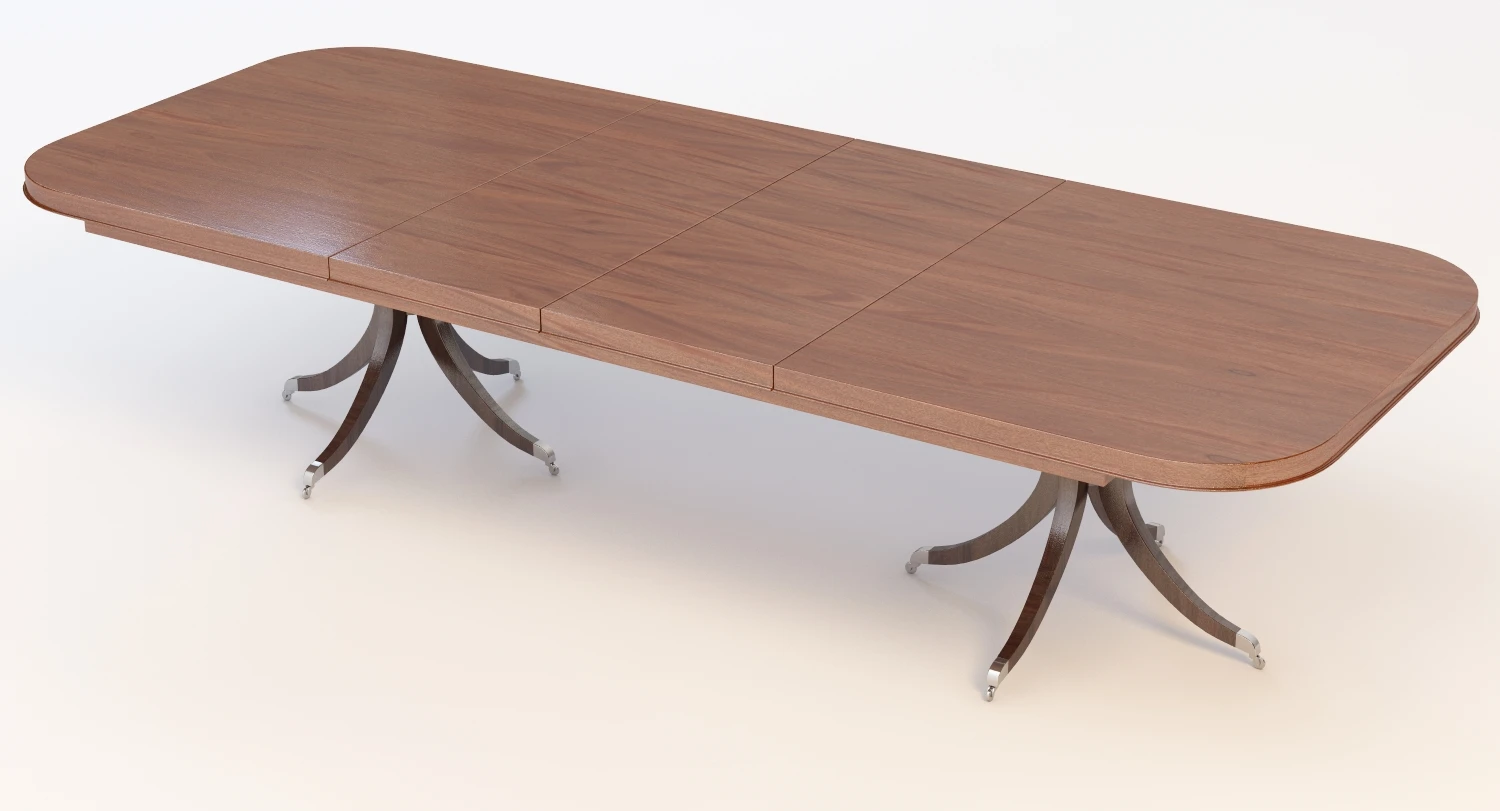 Bolier Rosenau Dining Table 55003 3D Model_06