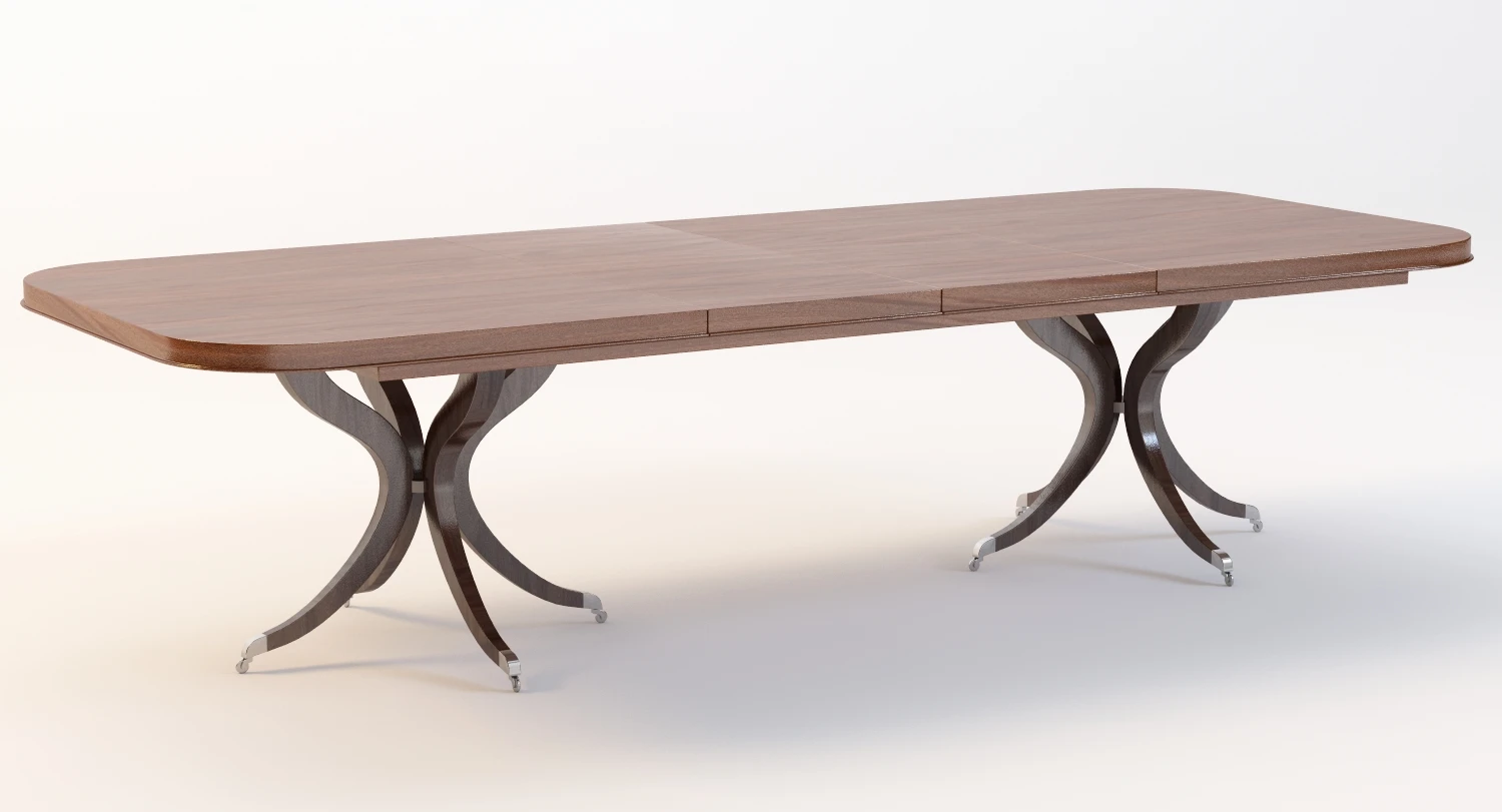 Bolier Rosenau Dining Table 55003 3D Model_08