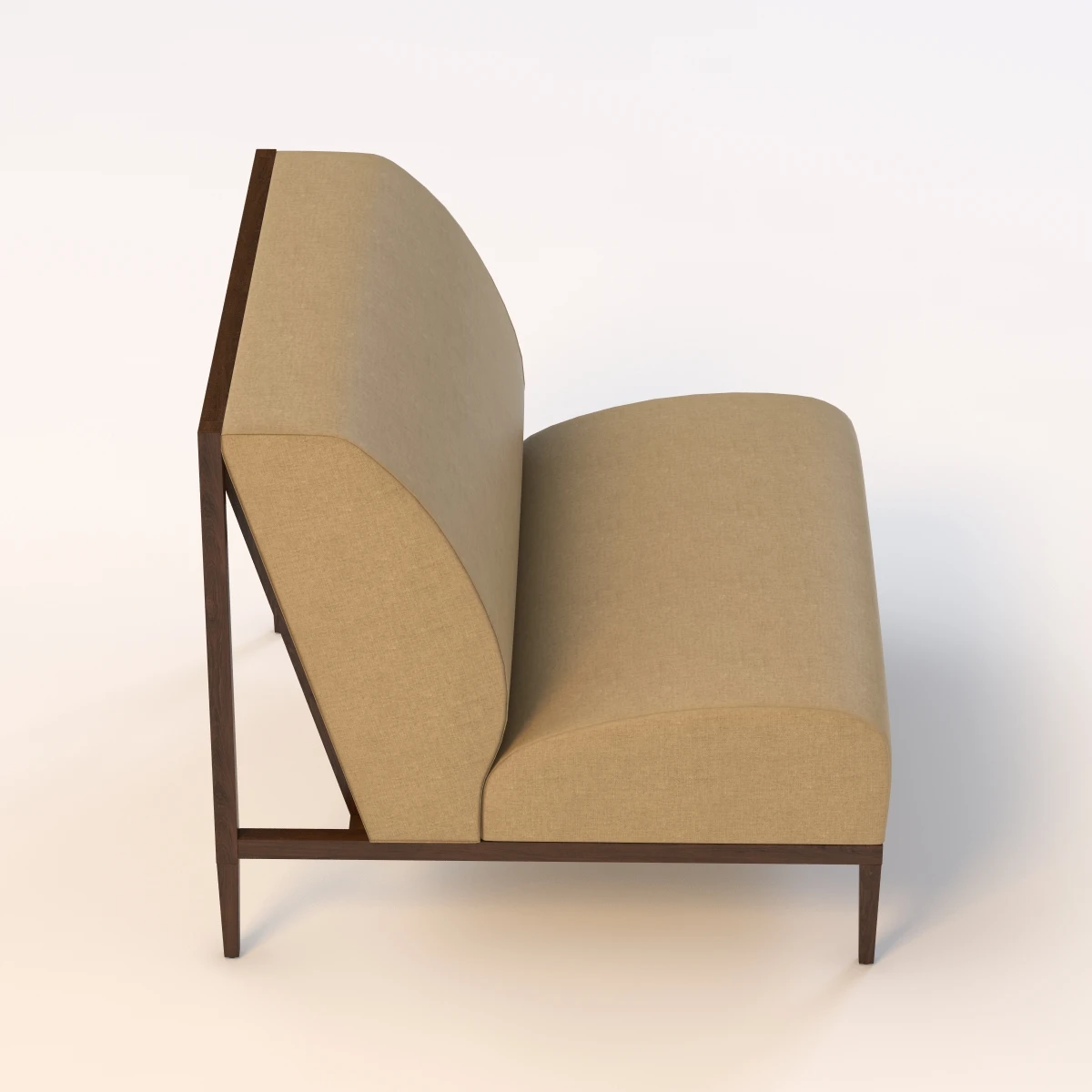 Bolier Rosenau Slat Back Lounge Chair 52002 3D Model_03