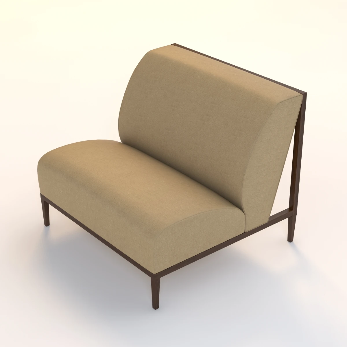 Bolier Rosenau Slat Back Lounge Chair 52002 3D Model_05