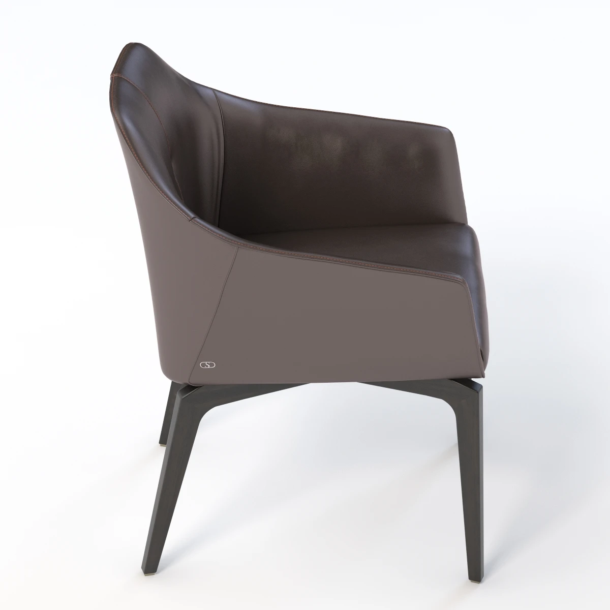 Easy Chair Ds-279-01 By De Sede 3D Model_03