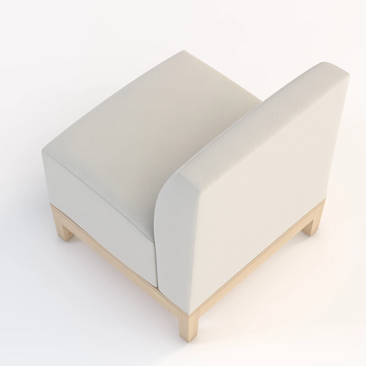 Brava Platform Chair Armless 860-11 3D Model_08