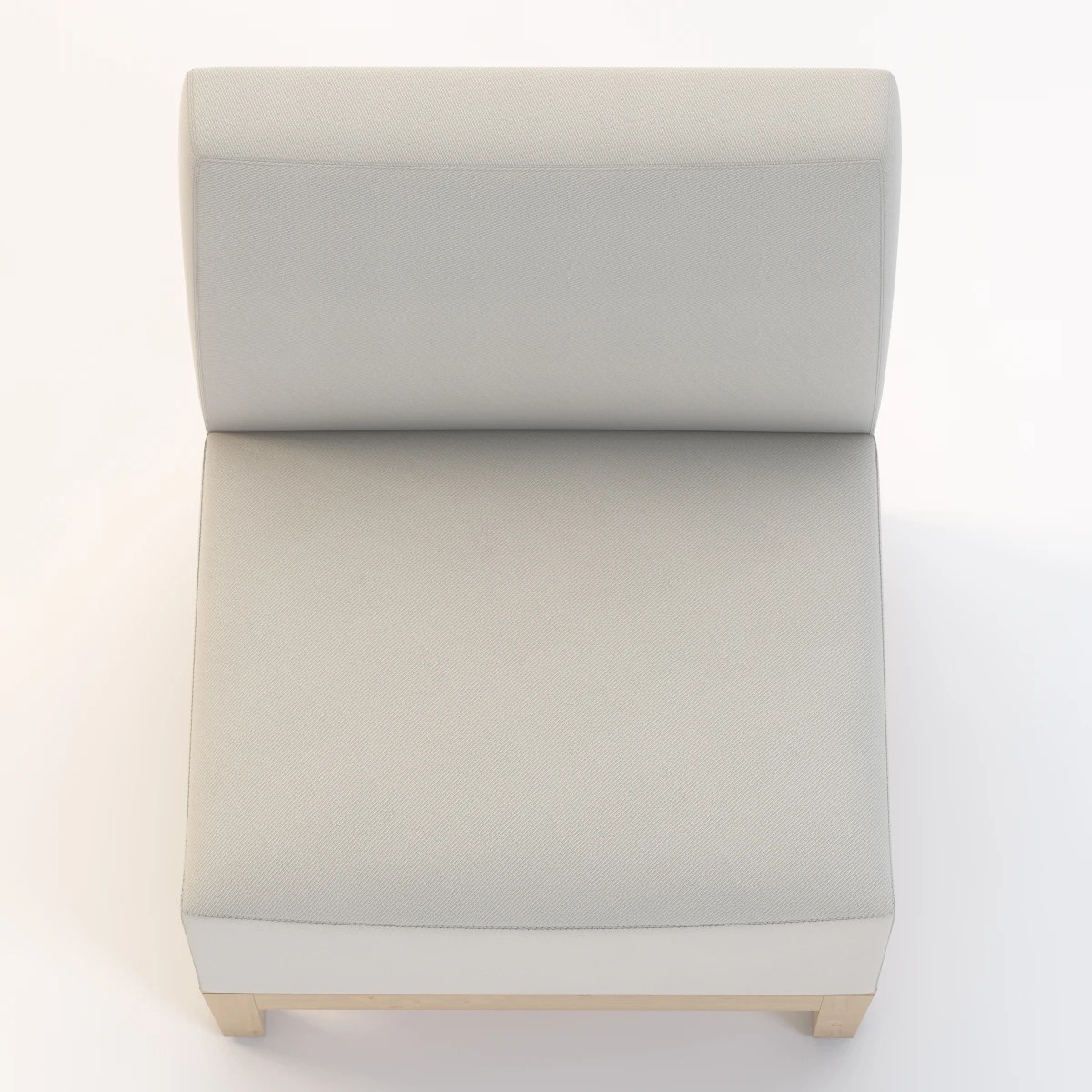 Brava Platform Chair Armless 860-11 3D Model_06