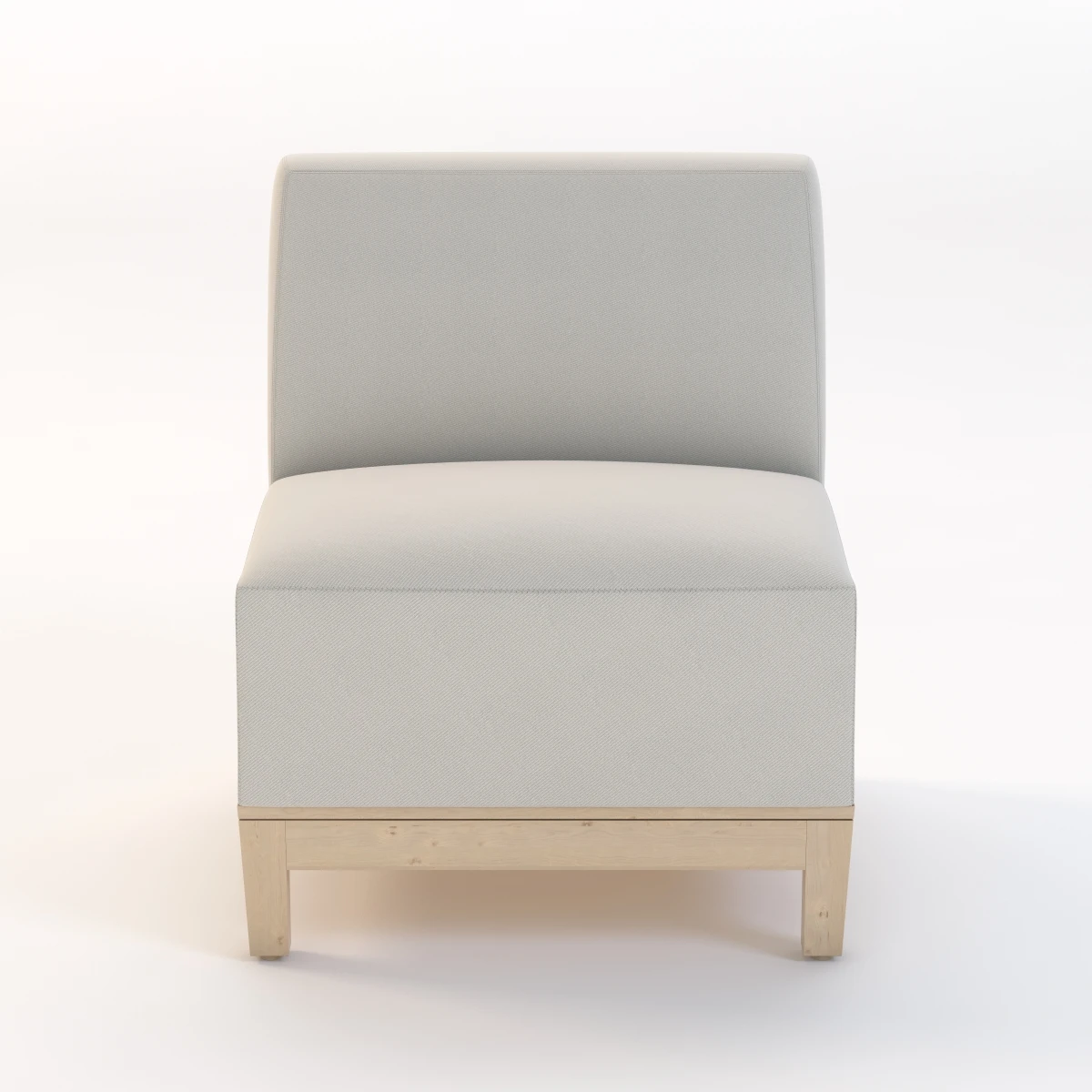 Brava Platform Chair Armless 860-11 3D Model_04