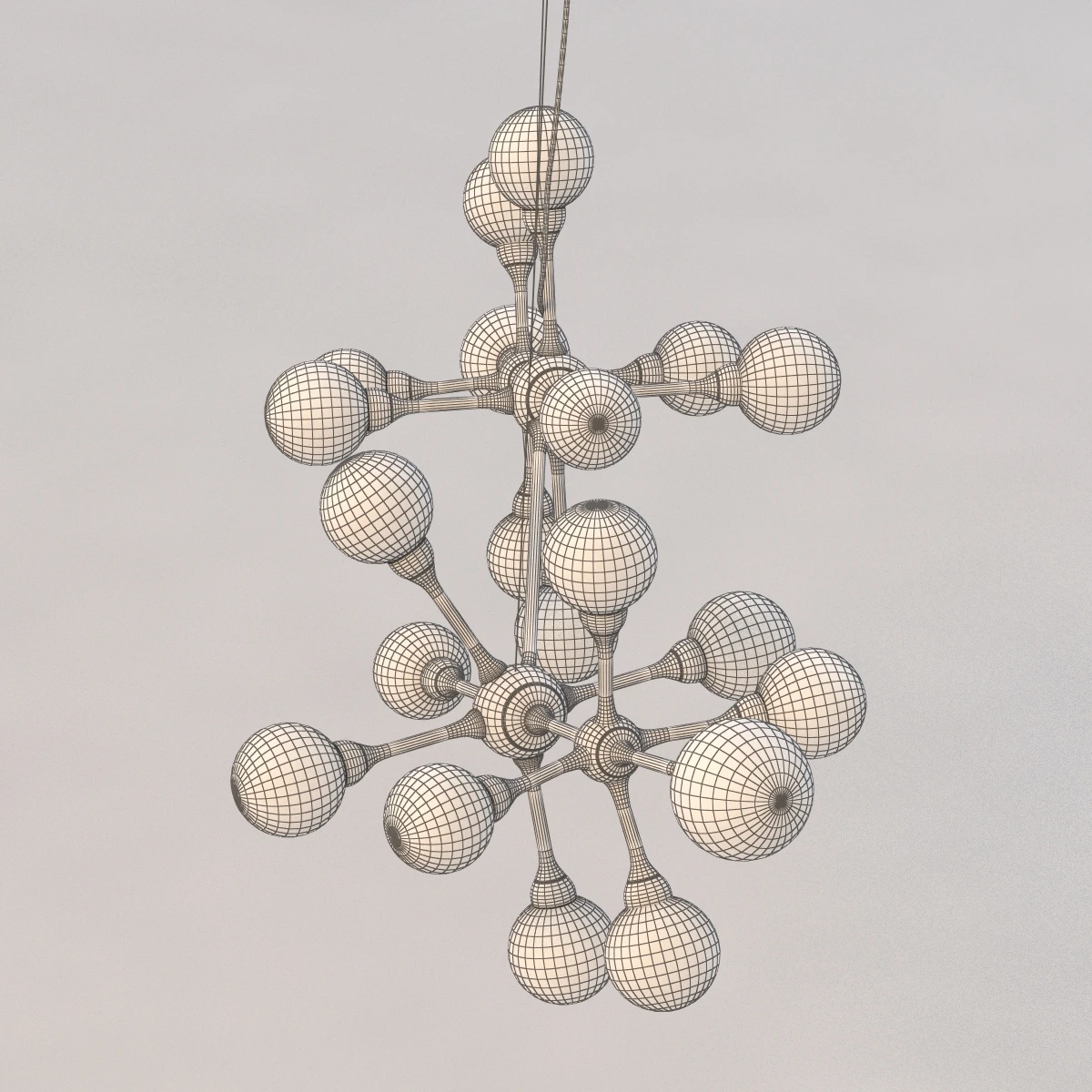 Element Chandelier 3D Model_010