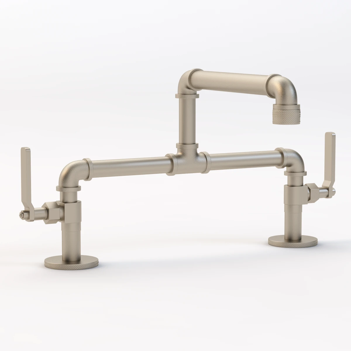 Elevated Widespread Faucet By Watermark Design 3D Model_01