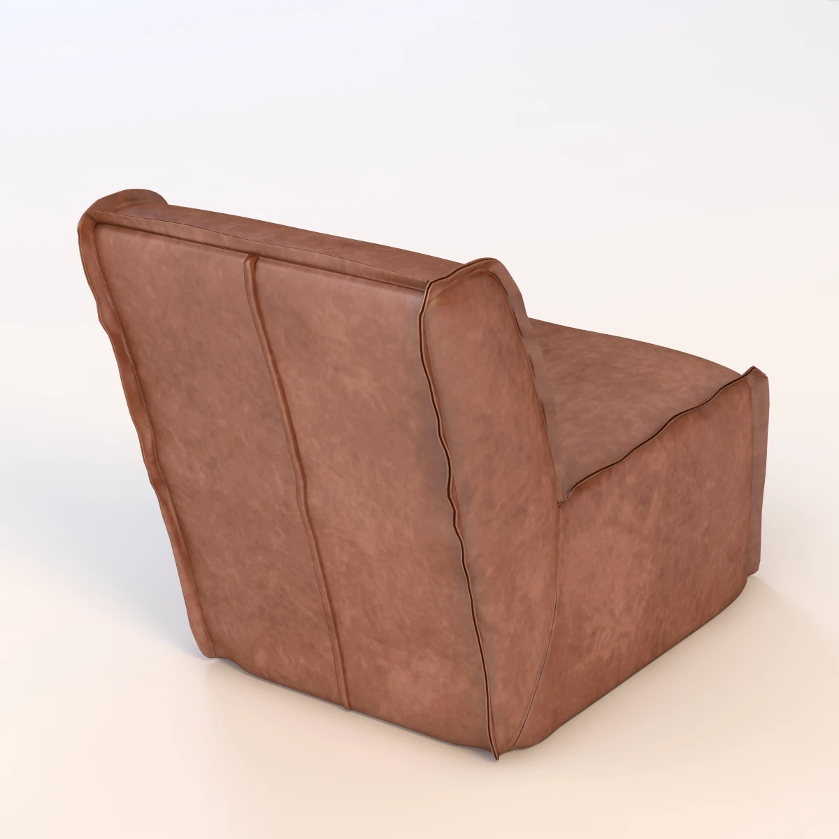 Bruno Lounge Chair 3D Model_04