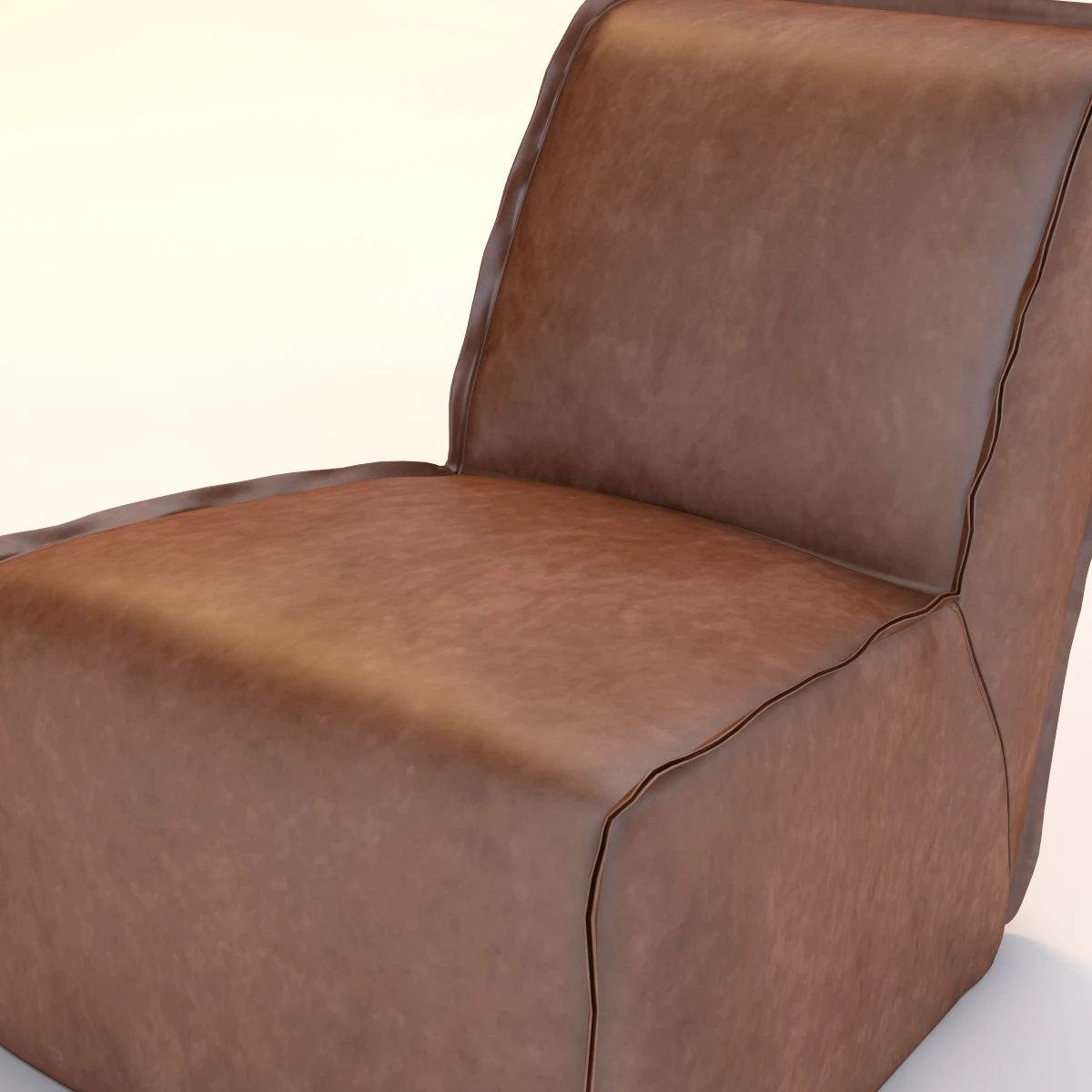 Bruno Lounge Chair 3D Model_05