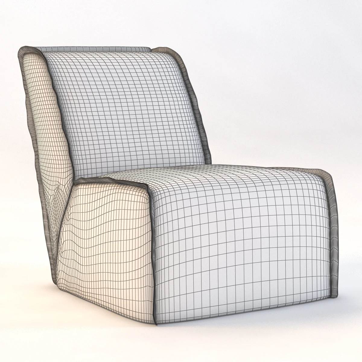 Bruno Lounge Chair 3D Model_09