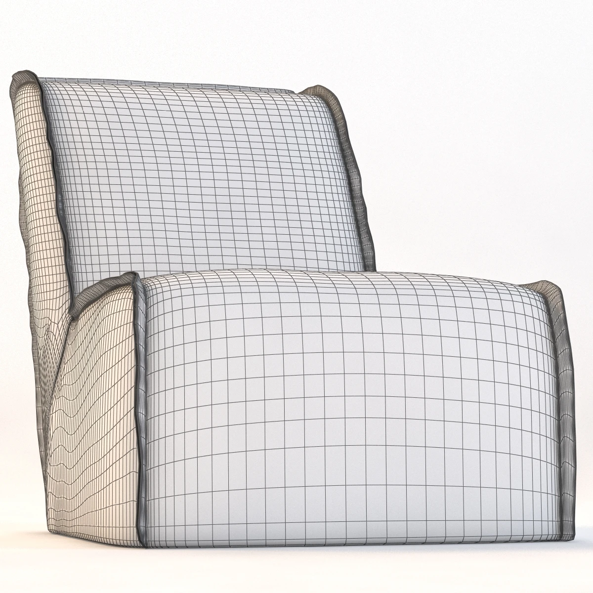 Bruno Lounge Chair 3D Model_011