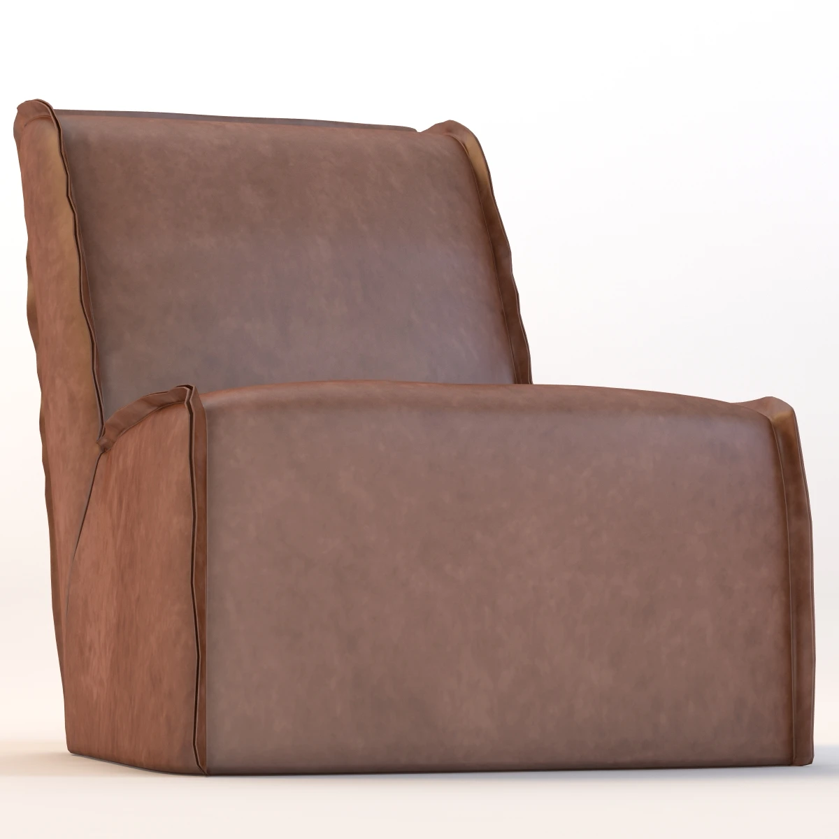 Bruno Lounge Chair 3D Model_06