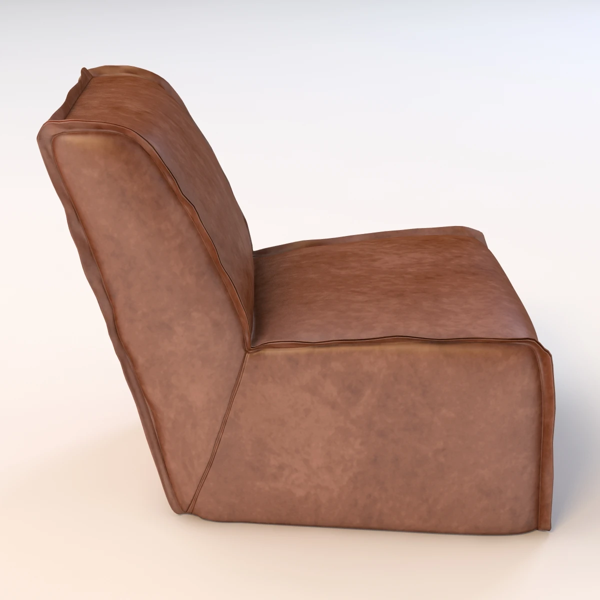 Bruno Lounge Chair 3D Model_03