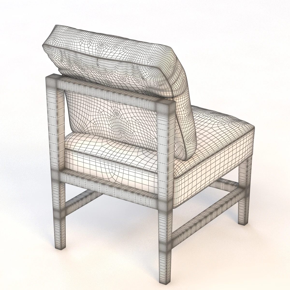 Fall Back Dining Chair 3D Model_013