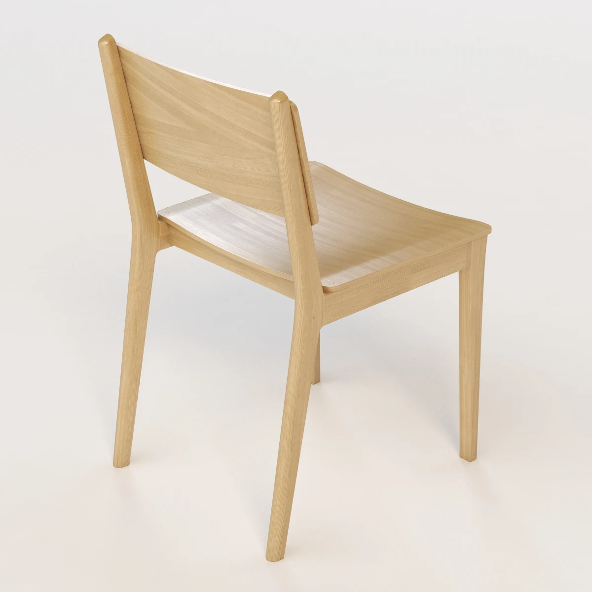 Feelgood Peggy English Oak Chair 3D Model_03