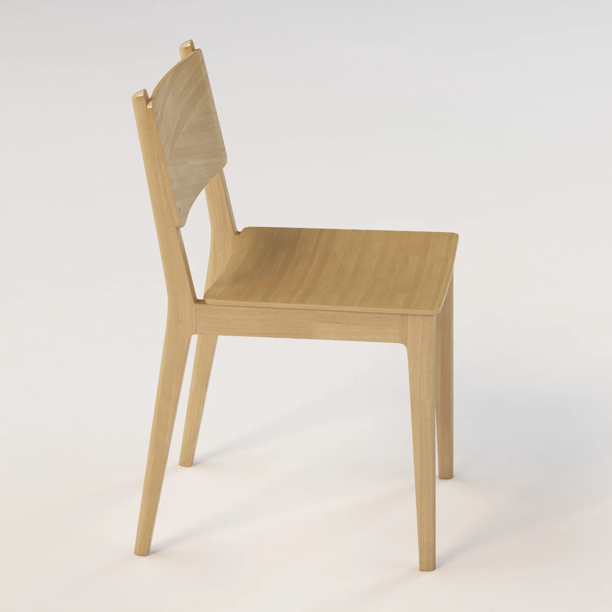 Feelgood Peggy English Oak Chair 3D Model_06