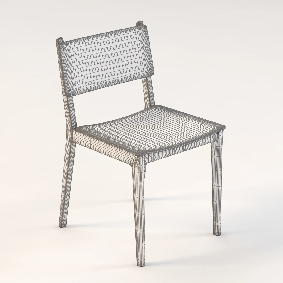 Feelgood Peggy English Oak Chair 3D Model_011