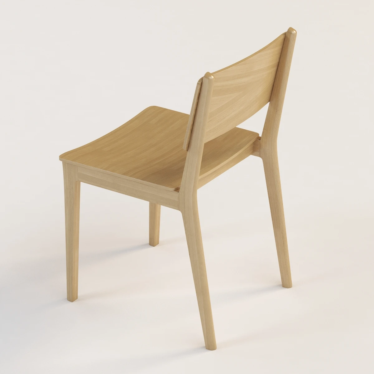 Feelgood Peggy English Oak Chair 3D Model_07