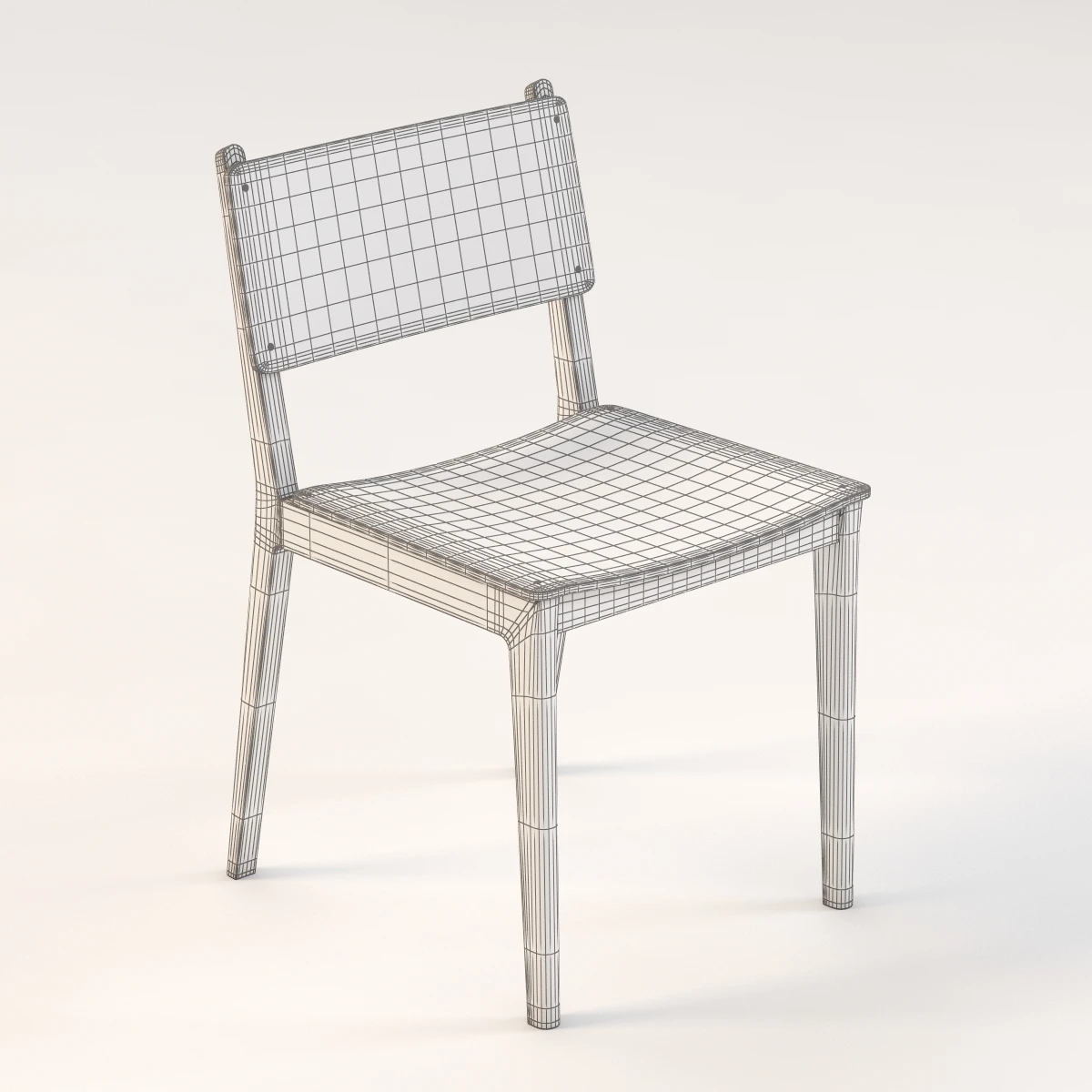 Feelgood Peggy English Oak Chair 3D Model_012