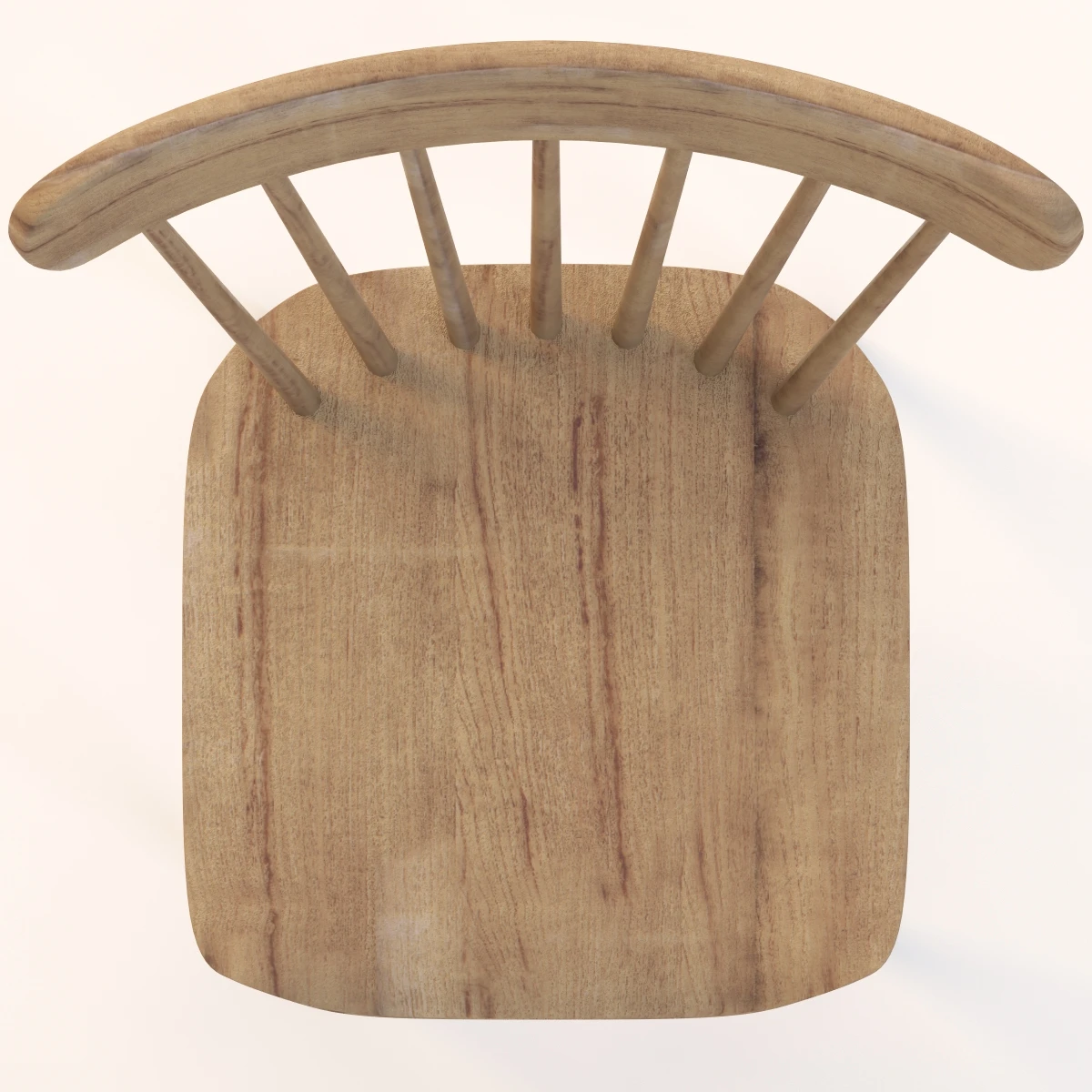 English Windsor Bar Stool 3D Model_07