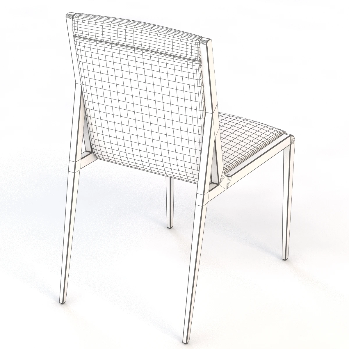Flora Dining Chair 3D Model_010