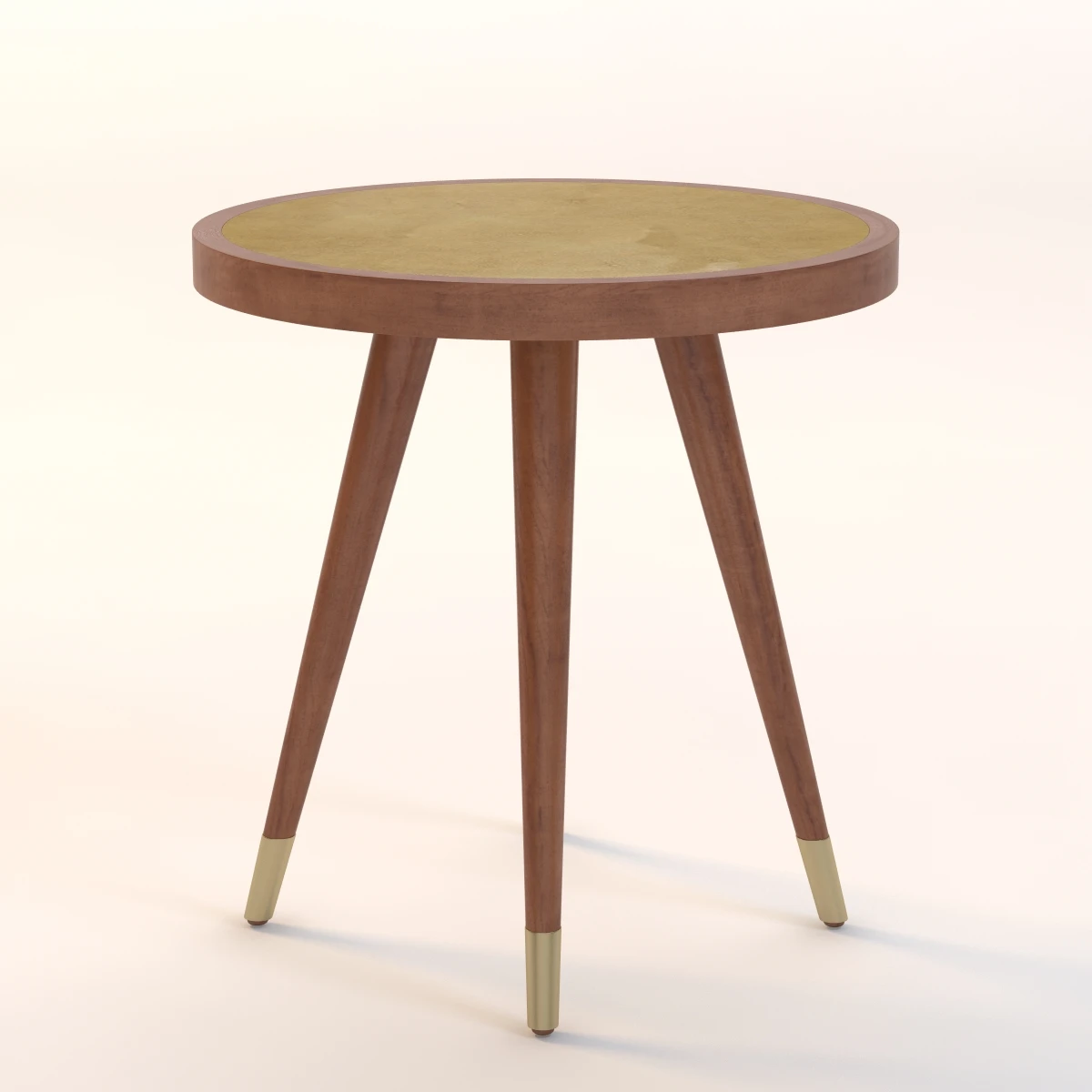 Four Legged Palecek Bond Side Table 3D Model_08