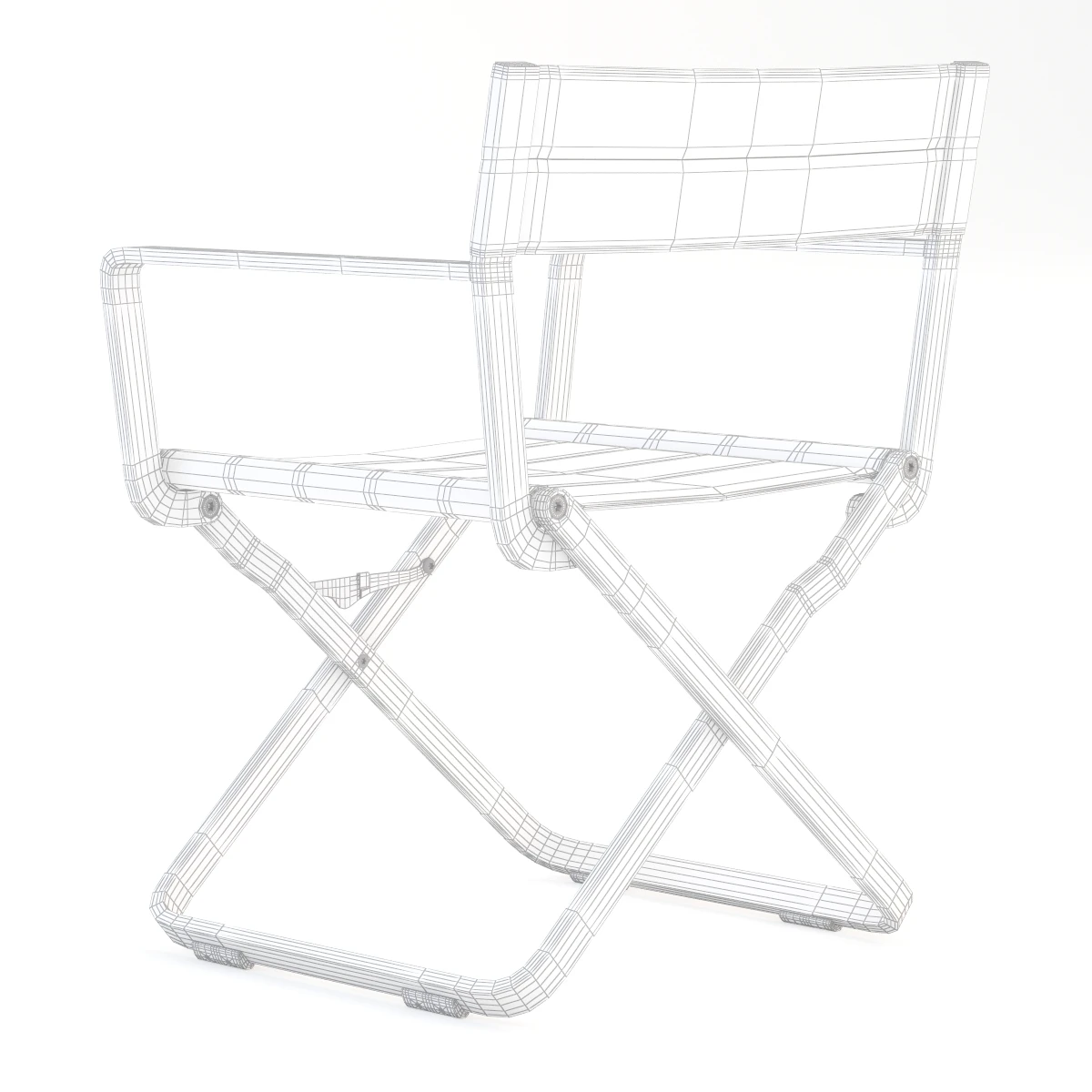 Studios Folding Directors Chair 3D Model_012